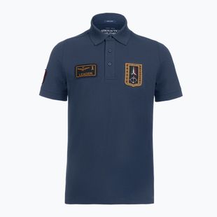 Maglietta da uomo Aeronautica Militare PO1927UP00191 Polo titan avio