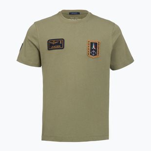Maglietta da uomo Aeronautica Militare TS2544UJ00592 lichen green
