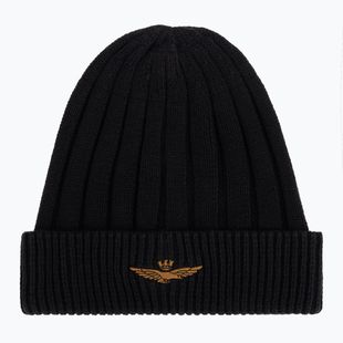 Berretto invernale da uomo Czapka Aeronautica Militare 262CU0098UL00485 jet black