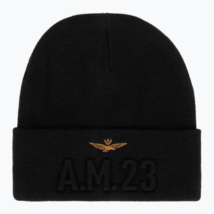 Berretto invernale da uomo Czapka Aeronautica Militare 262CU0099UL00949 jet black
