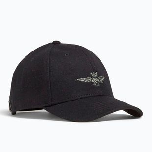 Cappellino con visiera da uomo Czapka Aeronautica Militare 262HA1085UCT02333 jet black