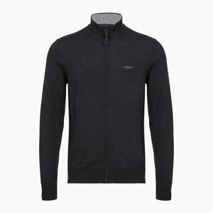 Felpa da uomo Aeronautica Militare 262MA1642UL00415 Fz phantom melange