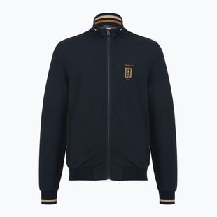 Felpa da uomo Aeronautica Militare 262FE2089UF00662 Fz blu navy