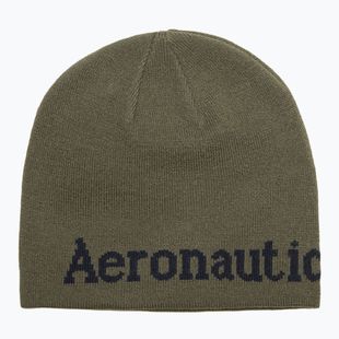 Berretto invernale da uomo Czapka Aeronautica Militare 262CU0093UL00450 Tea Leaf