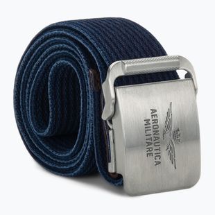 Cintura da pantaloni da uomo Pasek Aeronautica Militare 262CI0319UCT04306 blu navy
