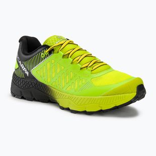 Scarpe da corsa SCARPA Spin Ultra da uomo in lime acido/nero