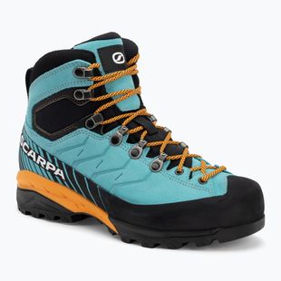 Stivali da trekking da donna SCARPA Mescalito TRK GTX ceramica/baltico