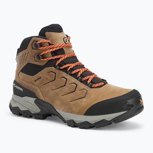Scarponi da trekking da uomo SCARPA Moraine Mid Pro Gtx fossile marrone