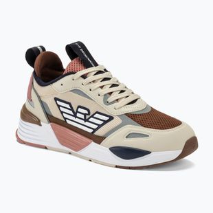 EA7 Emporio Armani Ace Runner scarpe da giorno di pioggia/nero iris/emperador/terracotta