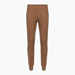 Pantaloni donna EA7 Emporio Armani Train Logo Series Essential tan