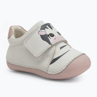 Geox Tutim bianco/rosa scarpe da bambino