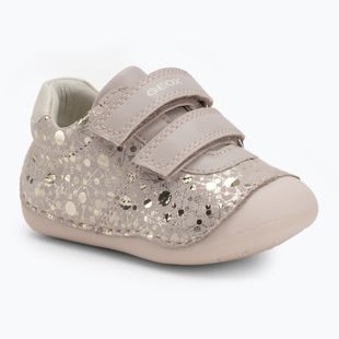 Scarpe Geox Tutim rosa/bianco sporco per bambini