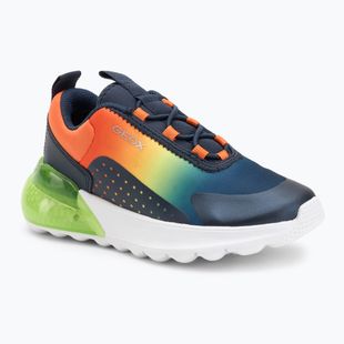 Geox Activart Illuminus navy/lime scarpe junior