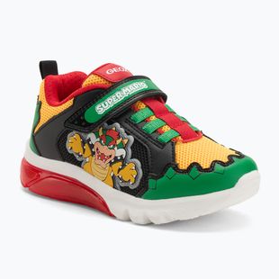 Scarpe Geox Ciberdron verde/rosso scuro per bambini