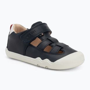 Geox Steppieup navy/bianco scarpe da bambino a piedi nudi