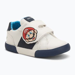 Geox Gisli scarpe da bambino bianco/navy/arancio