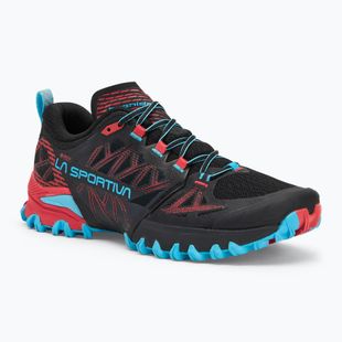 Scarpa da corsa da donna La Sportiva Bushido III GTX nero/ibiscus