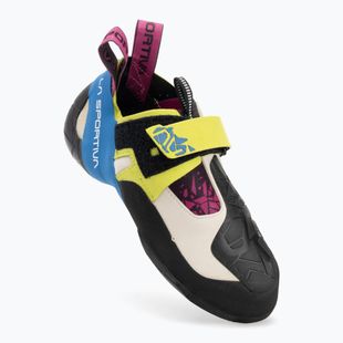 Scarpa da arrampicata La Sportiva donna Skwama verde mela/blu cobalto