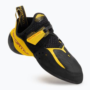Scarpa da arrampicata La Sportiva Solution Comp uomo nero/giallo
