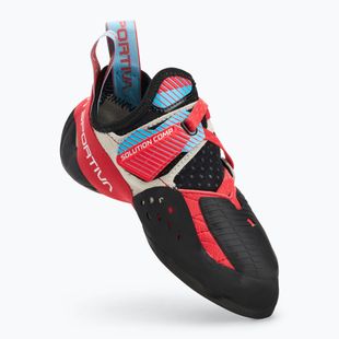 Scarpa da arrampicata La Sportiva Solution Comp ibisco/blu malibu da donna