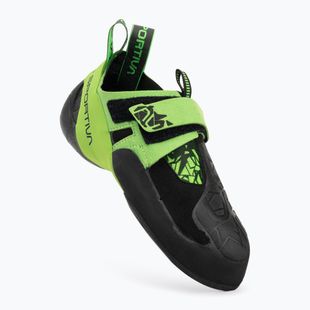 Scarpa da arrampicata La Sportiva Skwama Vegan nero/verde flash