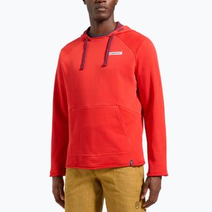 Felpa da uomo La Sportiva Telendos Hoody mountain red