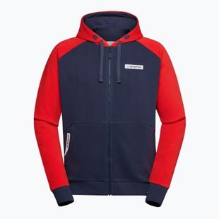 Felpa La Sportiva Kaos night sky / mountain red da uomo