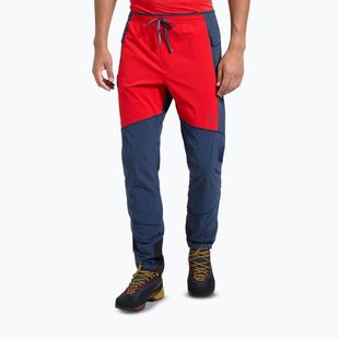 Pantaloni da trekking da uomo La Sportiva Aequilibrium mountain red/night sky