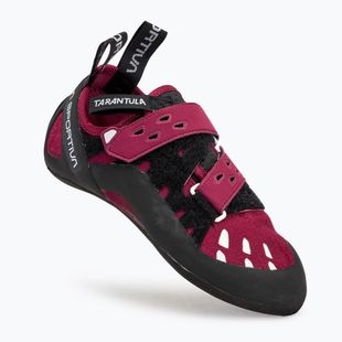 Scarpa da arrampicata La Sportiva Tarantula rosso prugna per donna