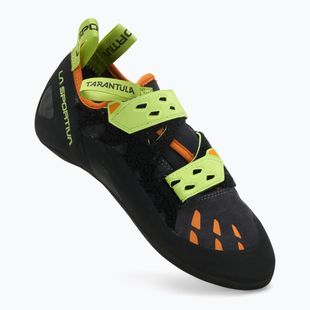 Scarpette da arrampicata uomo La Sportiva Tarantula carbon/lime punch