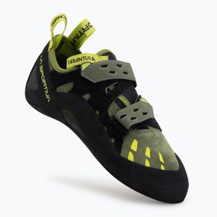 Scarpe da arrampicata uomo La Sportiva Tarantula olive/neon