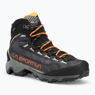 Scarpone da montagna da uomo La Sportiva Aequilibrium Hike GTX carbonio/ papaya