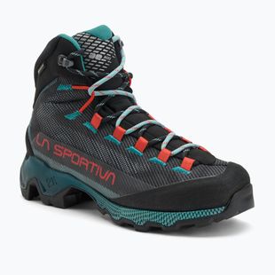 Stivali da trekking da donna La Sportiva Aequilibrium Hike GTX SW24 carbon/ everglade