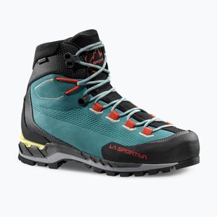 Scarponi da alpinismo donna La Sportiva Trango Tech Leather GTX juniper/zest