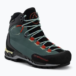Scarponi da alpinismo donna La Sportiva Trango Tech Leather GTX juniper/zest