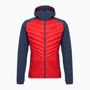Giacca ibrida da uomo La Sportiva Koro mountain red/night sky
