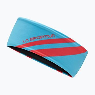 Fascia per la testa La Sportiva Diagonal malibu blue/hibiscus