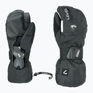 Guanti da sci da uomo Level Fly Trigger black