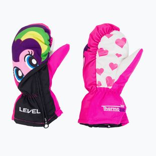 Level Lucky Mitt 2021 pk guanto da sci per bambini arcobaleno