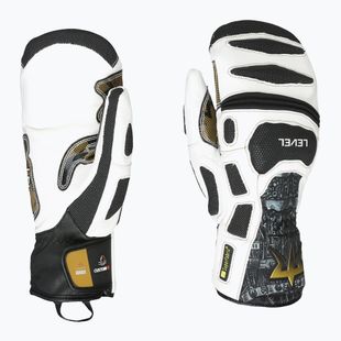 Guanti da sci Level Sq Cf Mitt black/white