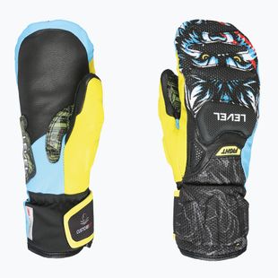 Guanti da sci per bambini Level Sq Jr Cf Mitt yellow/blue