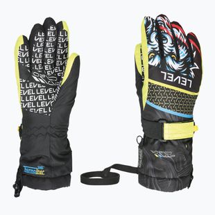 Guanti da snowboard per bambini Level Junior ninja black