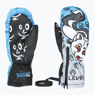 Guanti da sci per bambini Level Lucky Mitt navy/grey