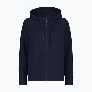 CMP Felpa donna 34D7116 Fix Hood nero/blu