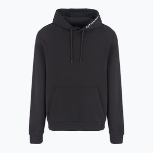 EA7 Felpa Emporio Armani Train Core Neck Logo nero