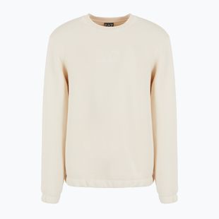 EA7 Emporio Armani Train Core T-Top felpa grigia a cappuccio bianco