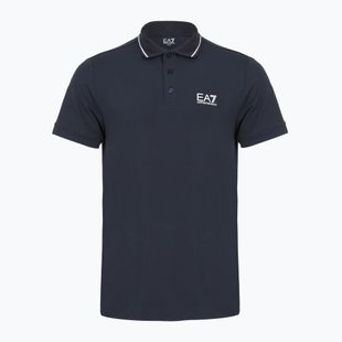 Polo uomo EA7 Emporio Armani Core Identity Piqué armani blu