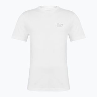 T-shirt da uomo EA7 Emporio Armani in cotone Pima Core Identity bianco