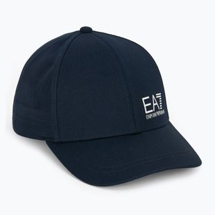 EA7 Emporio Armani TrainCore IdentityLogo armani cappellino da baseball blu/bianco