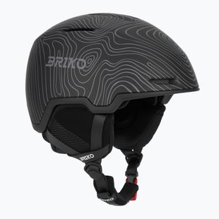 Casco da sci Briko Aran matt black/abbey gray